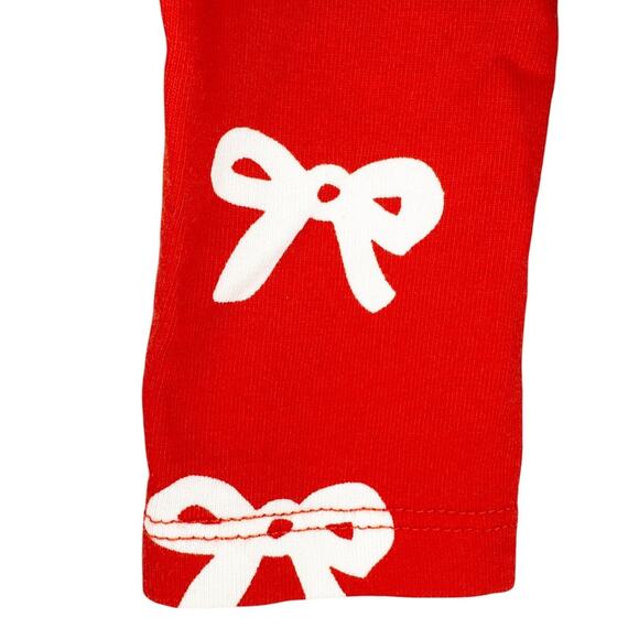 Hanna Andersson Bows Print Long Sleeve Dress Size 60cm (3-6 Months) - Picture 4 of 6